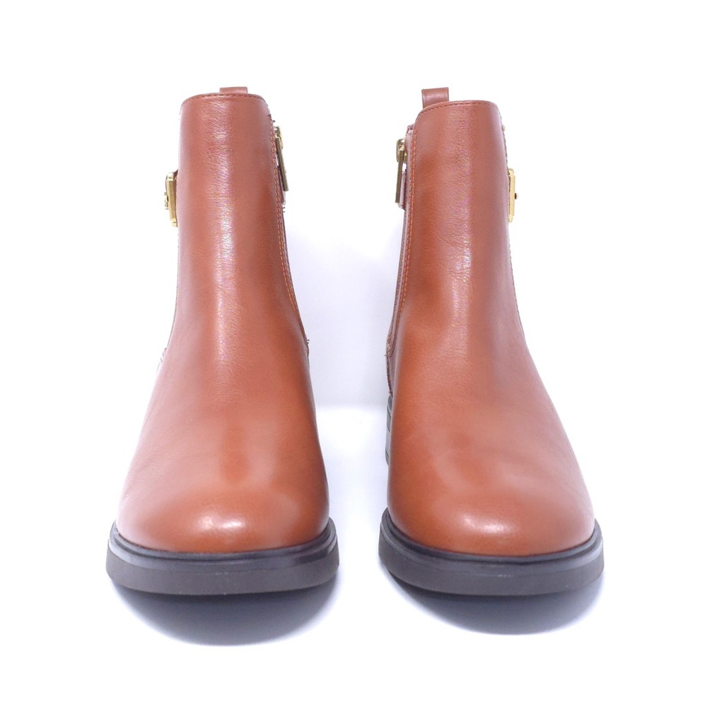 Tommy Hilfiger Chelsea Boots Baylon Medium Natural Leather Size 9.5M - Picture 3 of 12